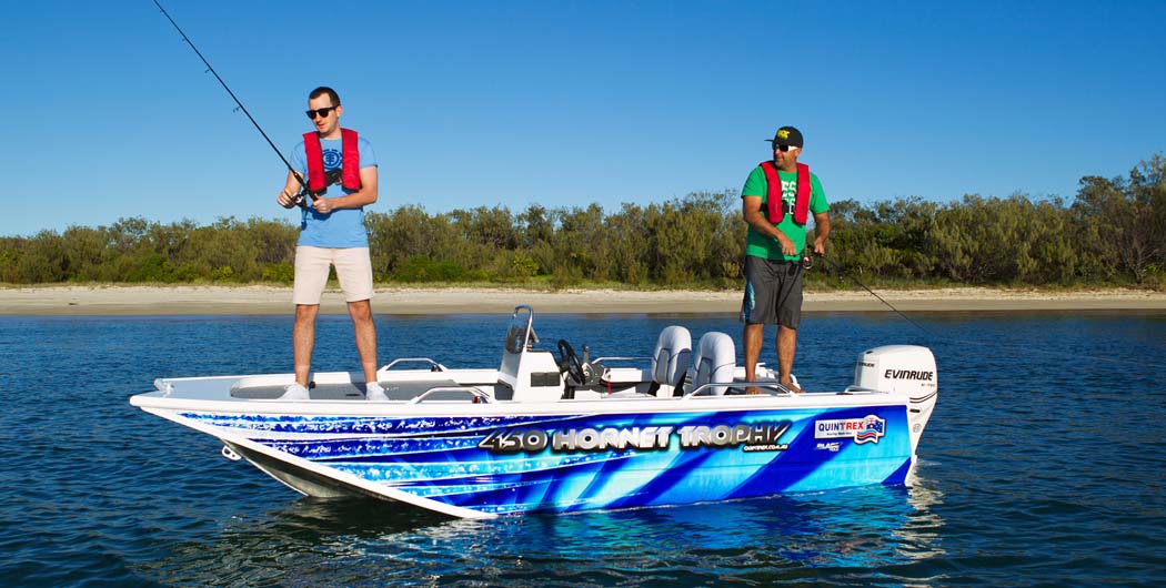 GET SET FOR SERIOUS FISHING IN QUINTREX’S F450 HORNET