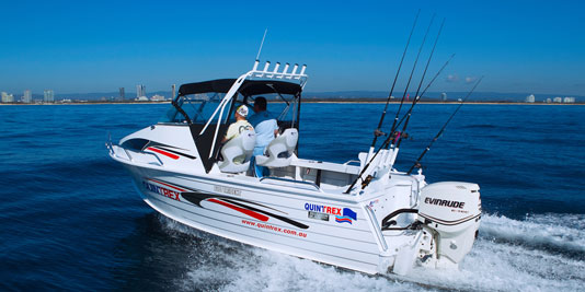 The 610 Trident is the new kid on the block in the offshore fishing market