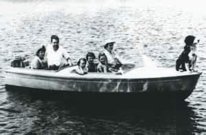 quintrex boat historic photo