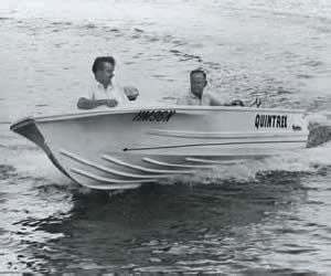 quintrex boat historic photo