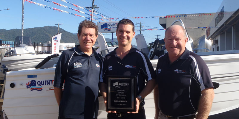 Bills Marine takes out Quintrex highest honour